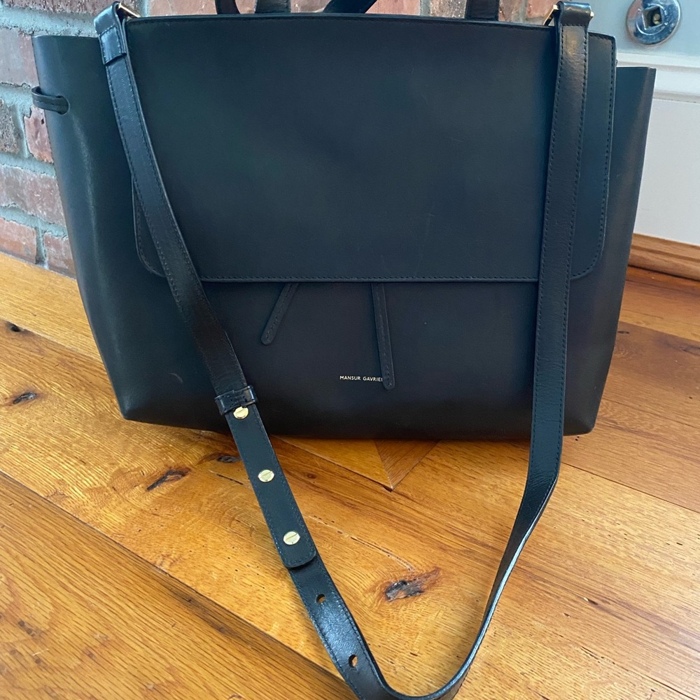 Mansur Gavriel Classic Black Tote